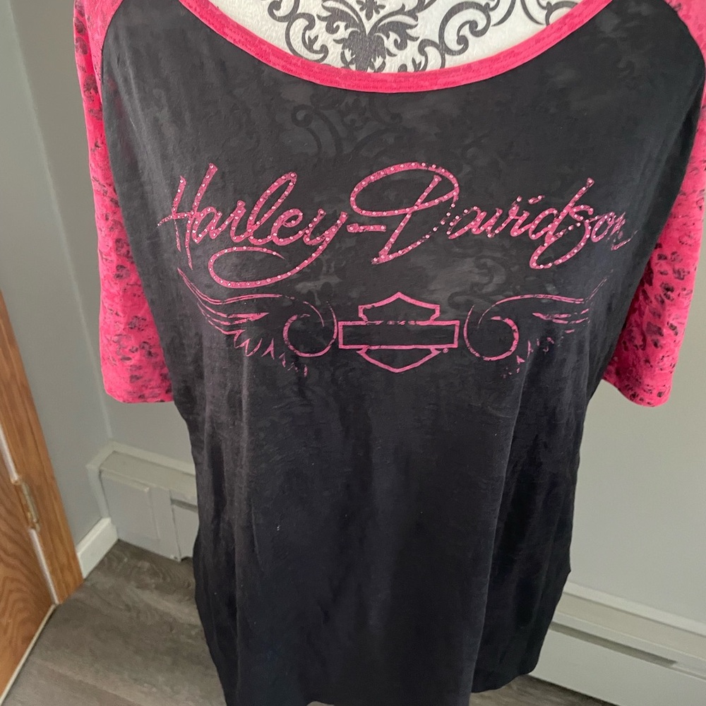 Harley-Davidson Black and Pink Apparel
